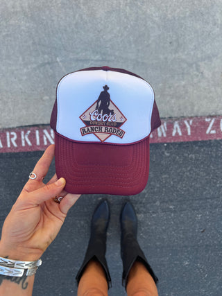 Coors Cowboy Trucker Hat *MODA B EXCLUSIVE*