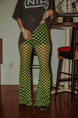 Far Out Checkered Flares