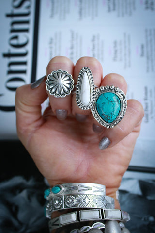 White Sands Turquoise Ring